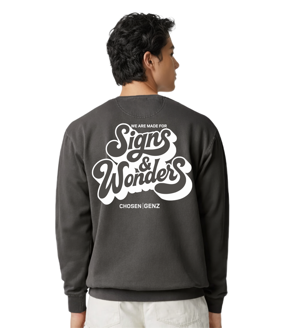 Signs and Wonders - Lightweight Crewneck Sweatshirt