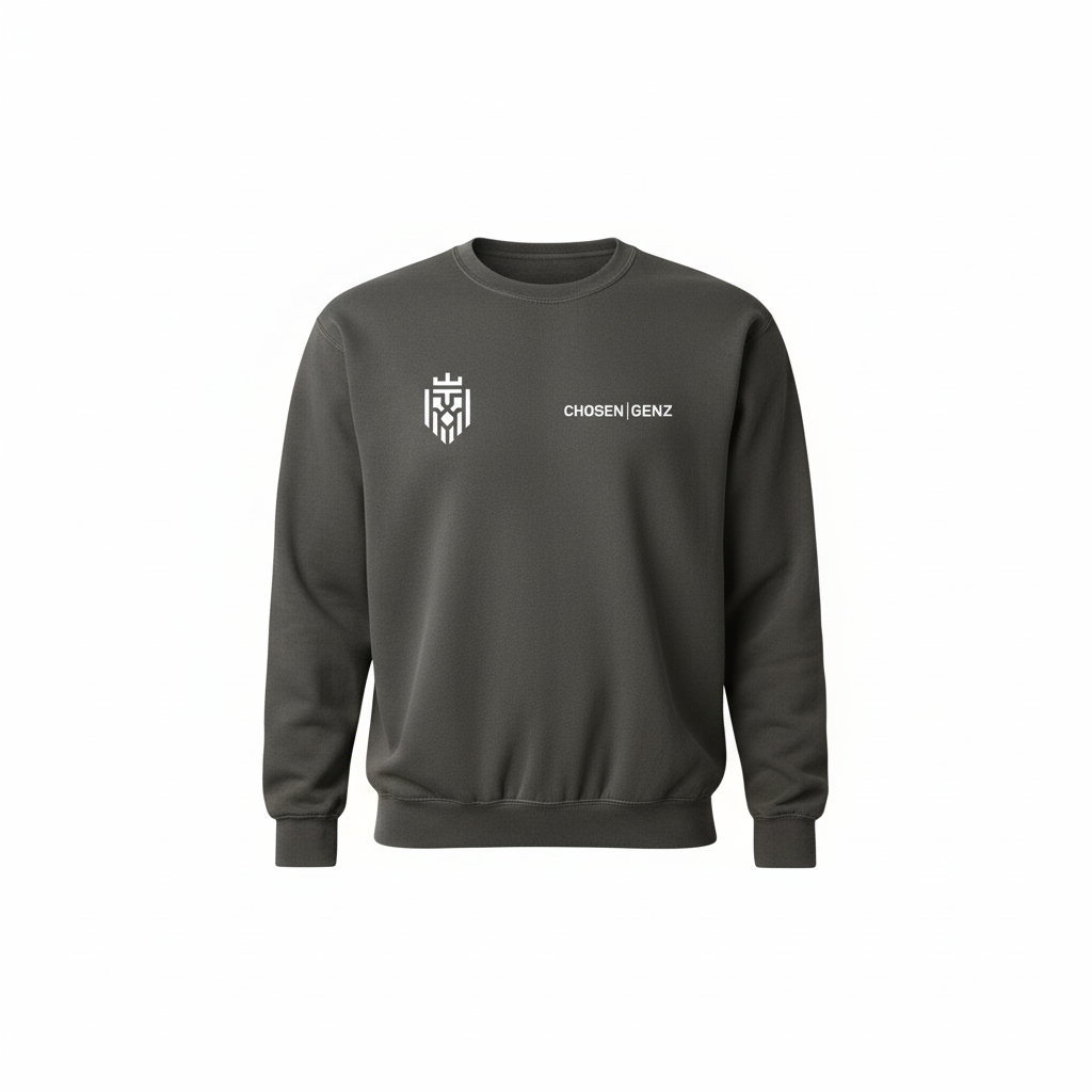 Gray Sweatshirt Front