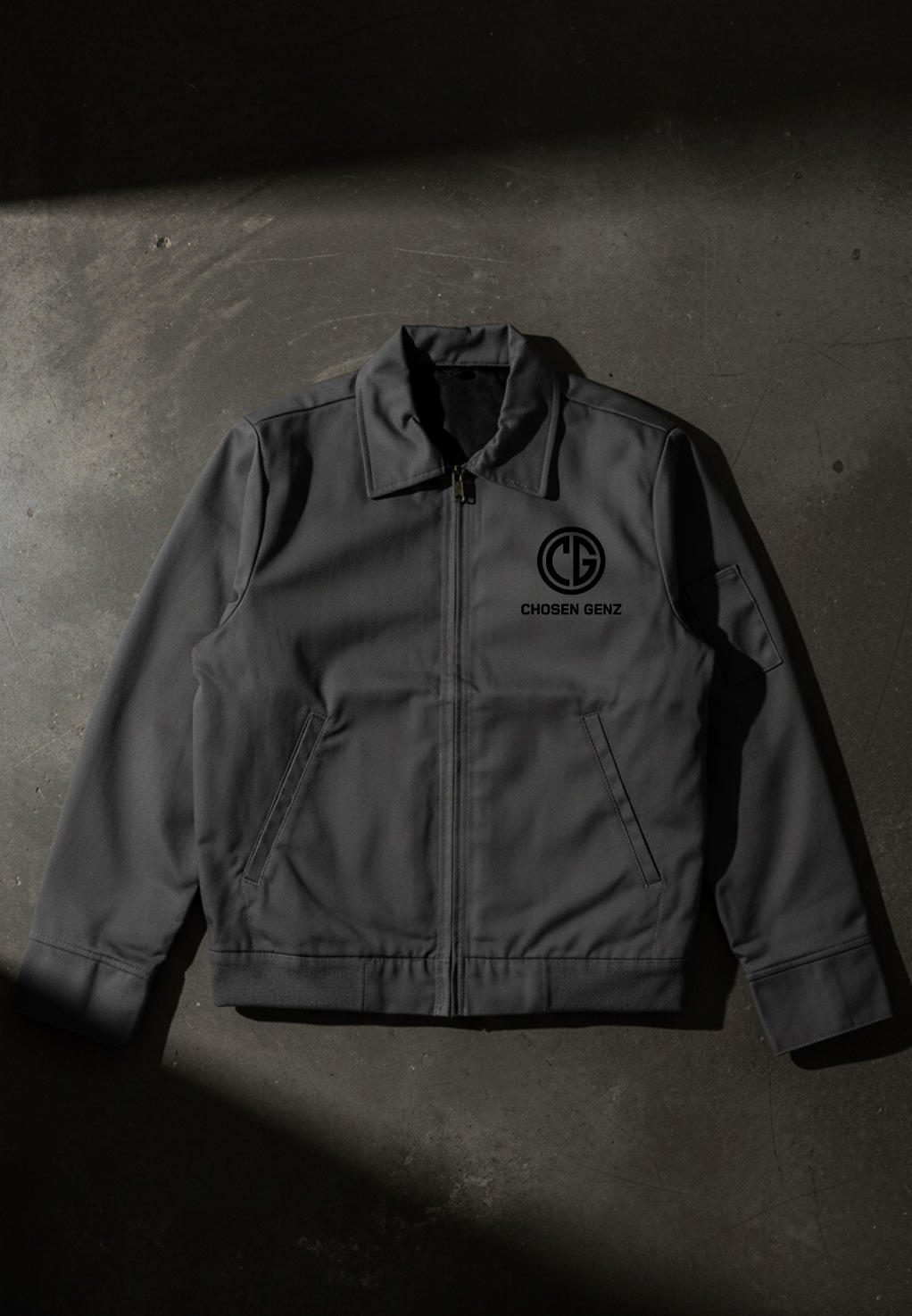 Chosen Genz IOG Bomber Jacket - Gray